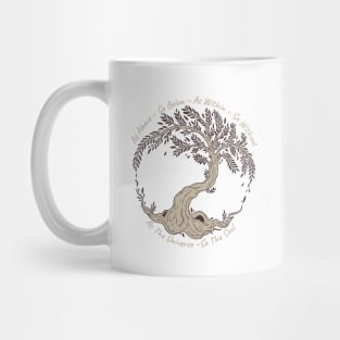 AS ABOVE SO BELOW AS WITHIN SO WITHOUT AS THE UNIVERSE SO THE SOUL TREE OF LIFE Mug